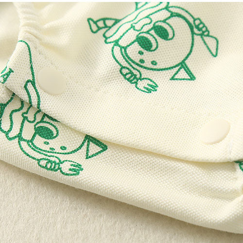 Baby Cute Cartoon Print Bodysuit-kissminis