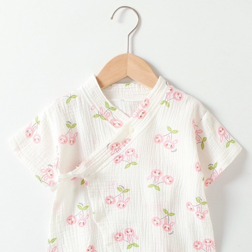 Baby Boy/Girl Cherry Printed Romper-kissminis