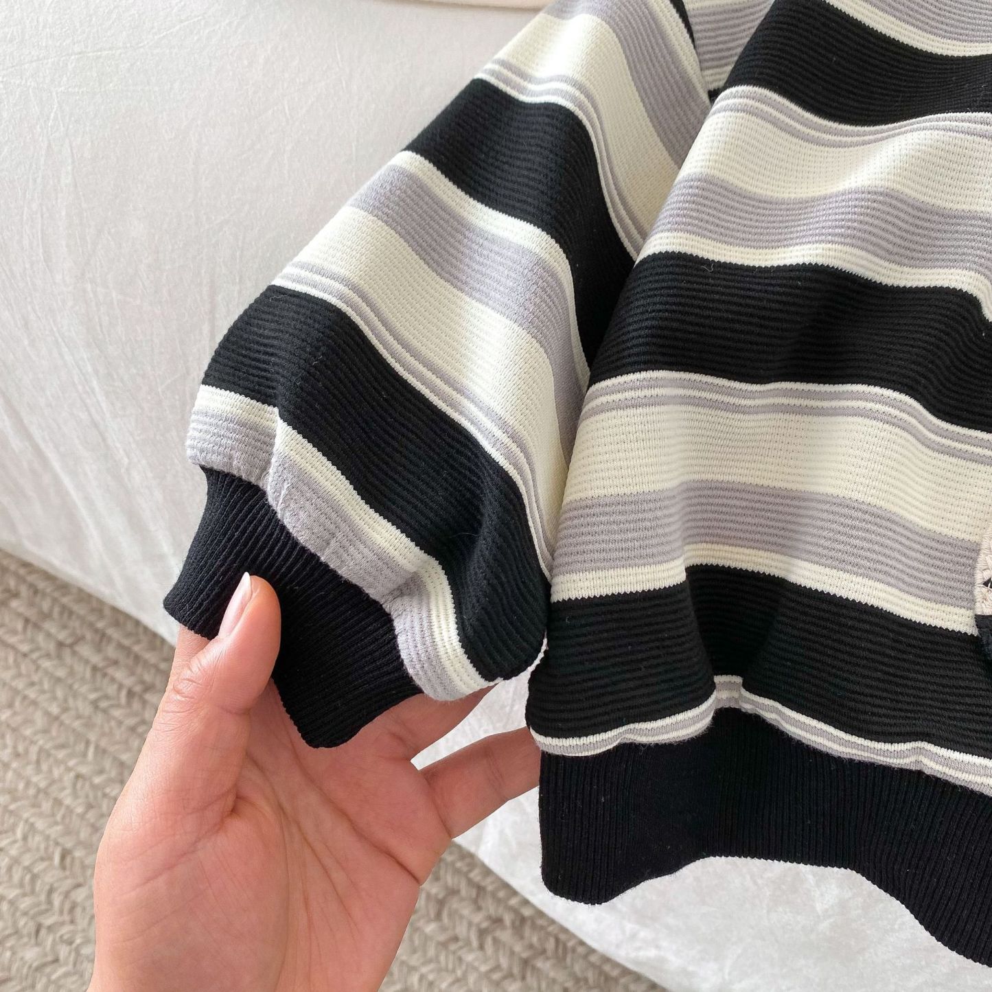 Baby Boy"Good"Long Sleeve Sweatshirt-kissminis