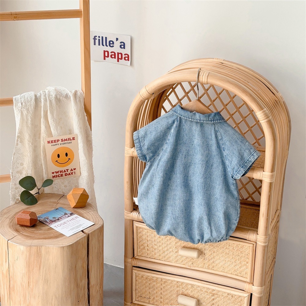 Baby Boy Bear Cowboy Bodysuit-kissminis