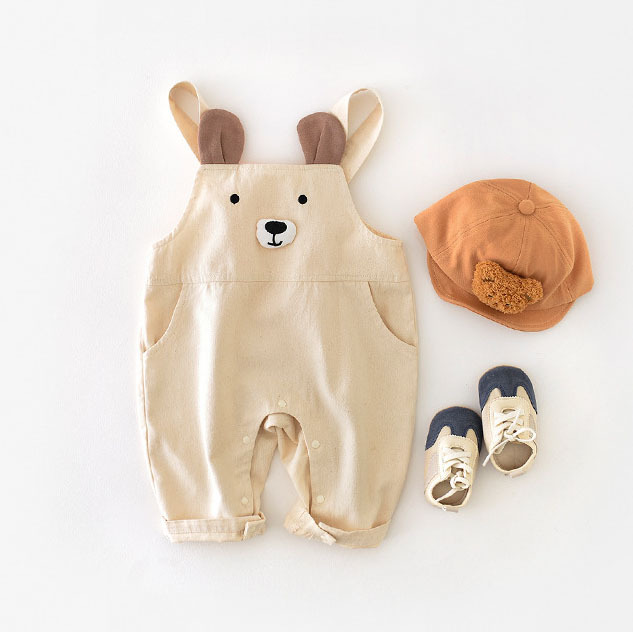 Toddler Boy Cute Bear Two Piece Set-kissminis