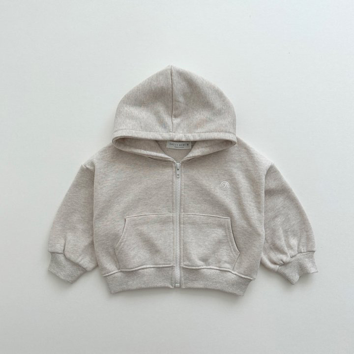 2pcs Baby Solid Color Zippered Hoodie and Pants Set-kissminis