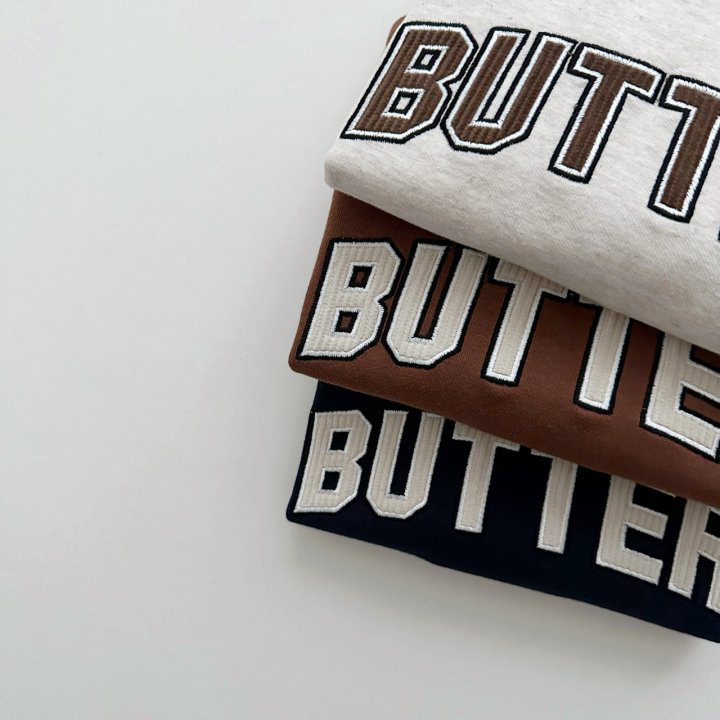 Toddler Boy/Girl Butter Print T-Shirt-kissminis
