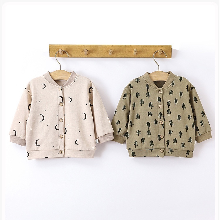 Baby Boy/Girl "Moon/Tree"Long Sleeve Sweatshirt-kissminis