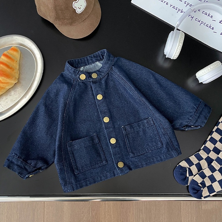 Baby Boy/Girl Vest Vintage solid Jacket-kissminis