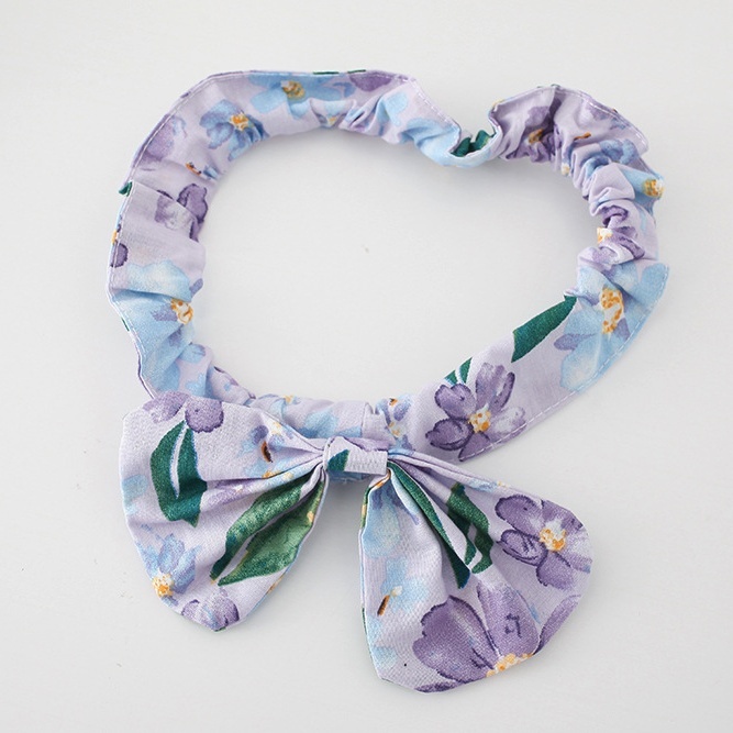 Baby Girl Violet Print Bodysuit-kissminis