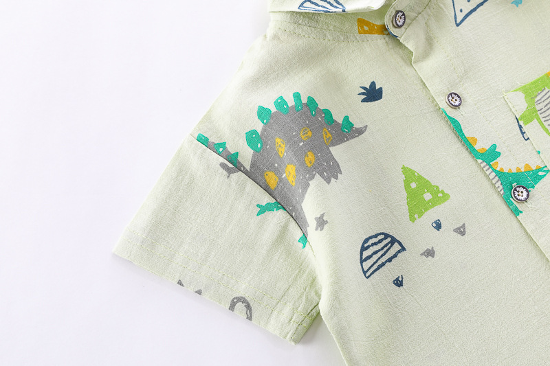 2pcs Toddler Dinosaurs Pattern Sweatshirt and Pant Set-kissminis
