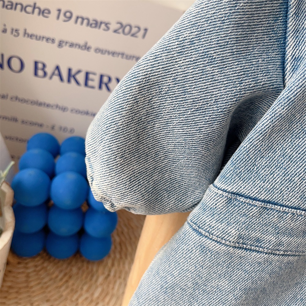 Baby Boy Vintage Denim Romper-kissminis