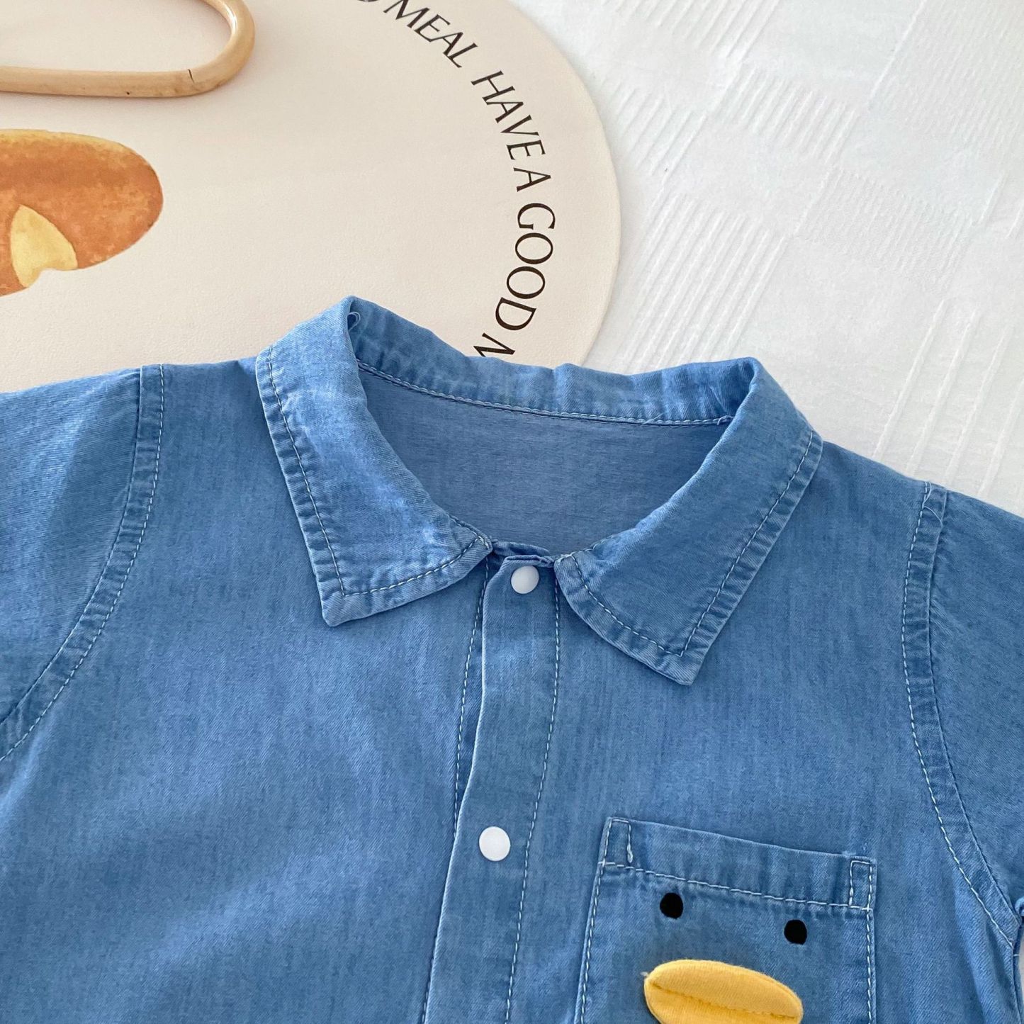 Baby Boy/Girl Cartoon Cowboy Romper-kissminis