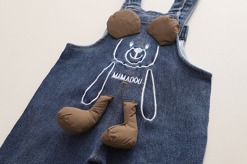 Toddler Boy/Girl Allover Panda/Bear Pattern Two-Piece Set-kissminis