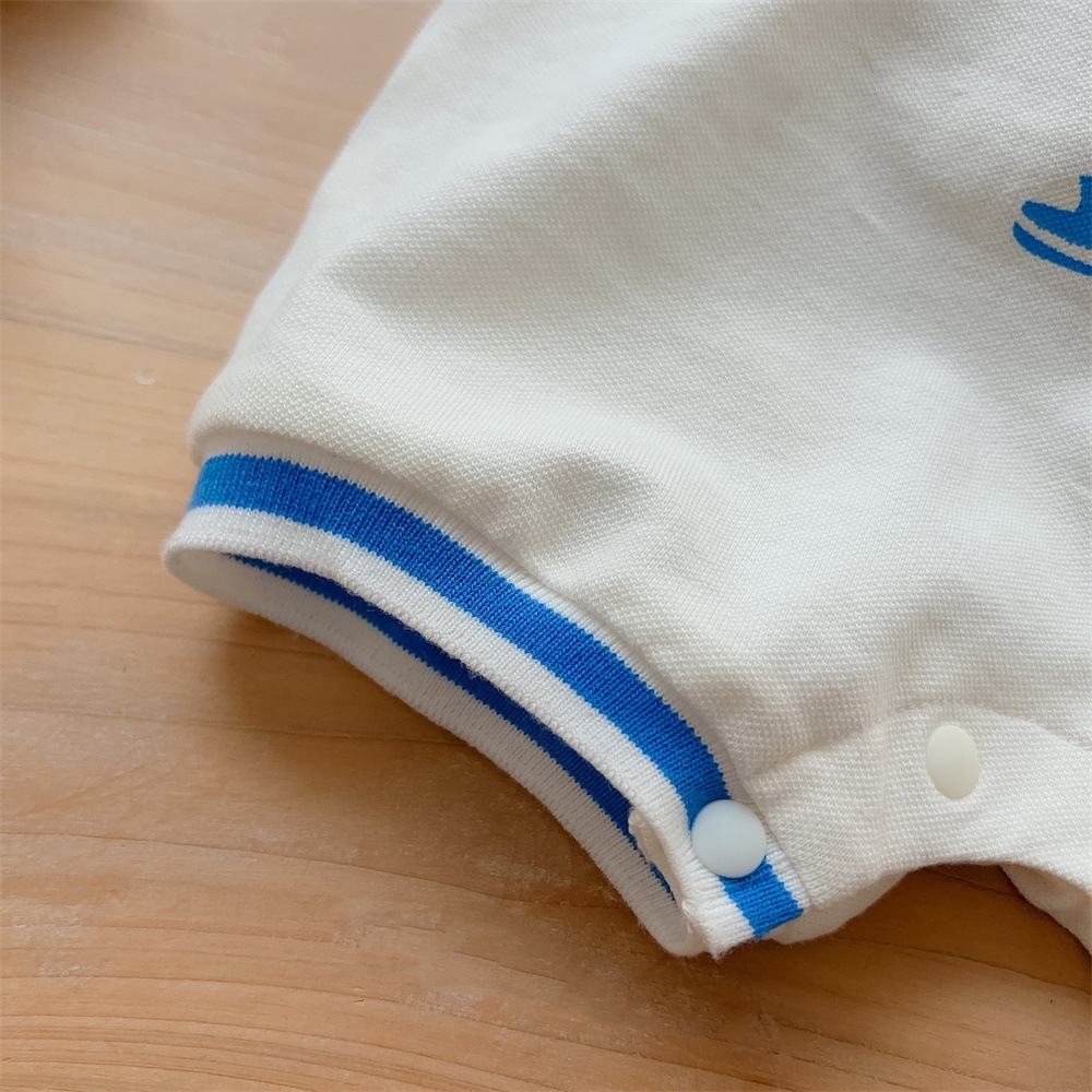 Baby Boy Basketball Cubs Romper-kissminis