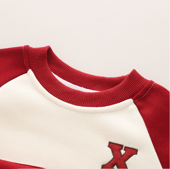 Toddler Boy/Girl X-shaped Pocket Two Piece Set-kissminis