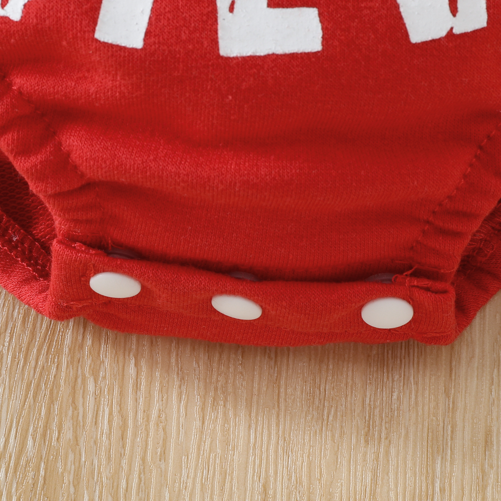 Baby Boy/Girl Christmas Santa Claus Pattern Long Sleeve Bodysuit-kissminis