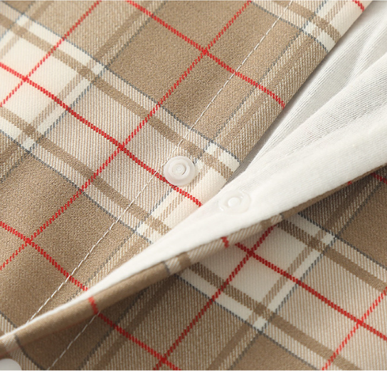 Baby Boy Fake Two Pieces Plaid Bow Long Sleeve Romper-kissminis