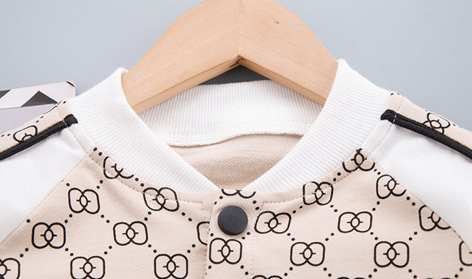 Toddler Boy/Girl Ins Style Print Two Piece Set-kissminis