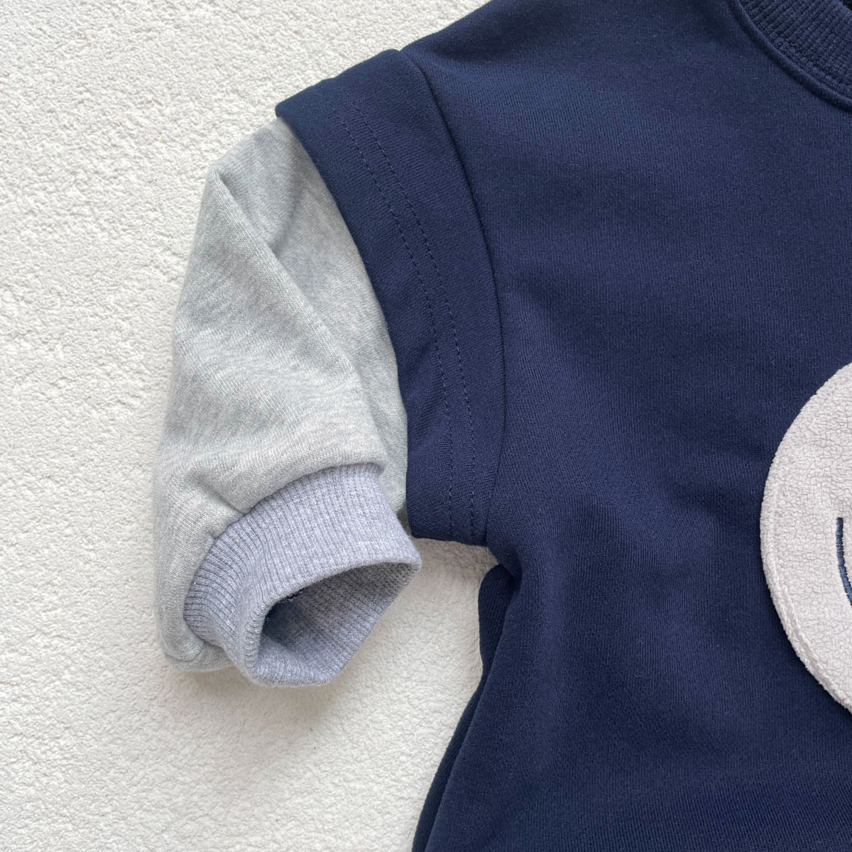 Smiley Face Pattern Simple treasure Romper -kissminis