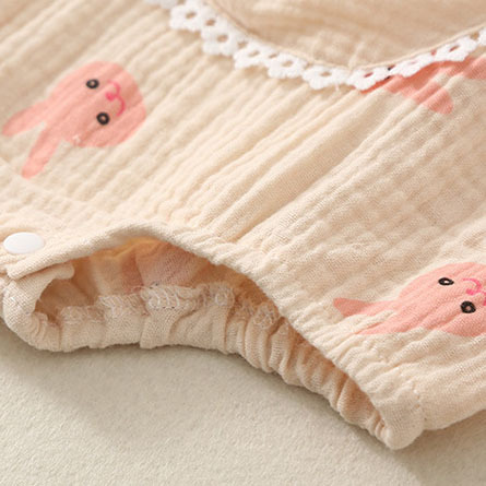 Baby 3D Pocket Rabbit/Bear Design Bodysuit-kissminis