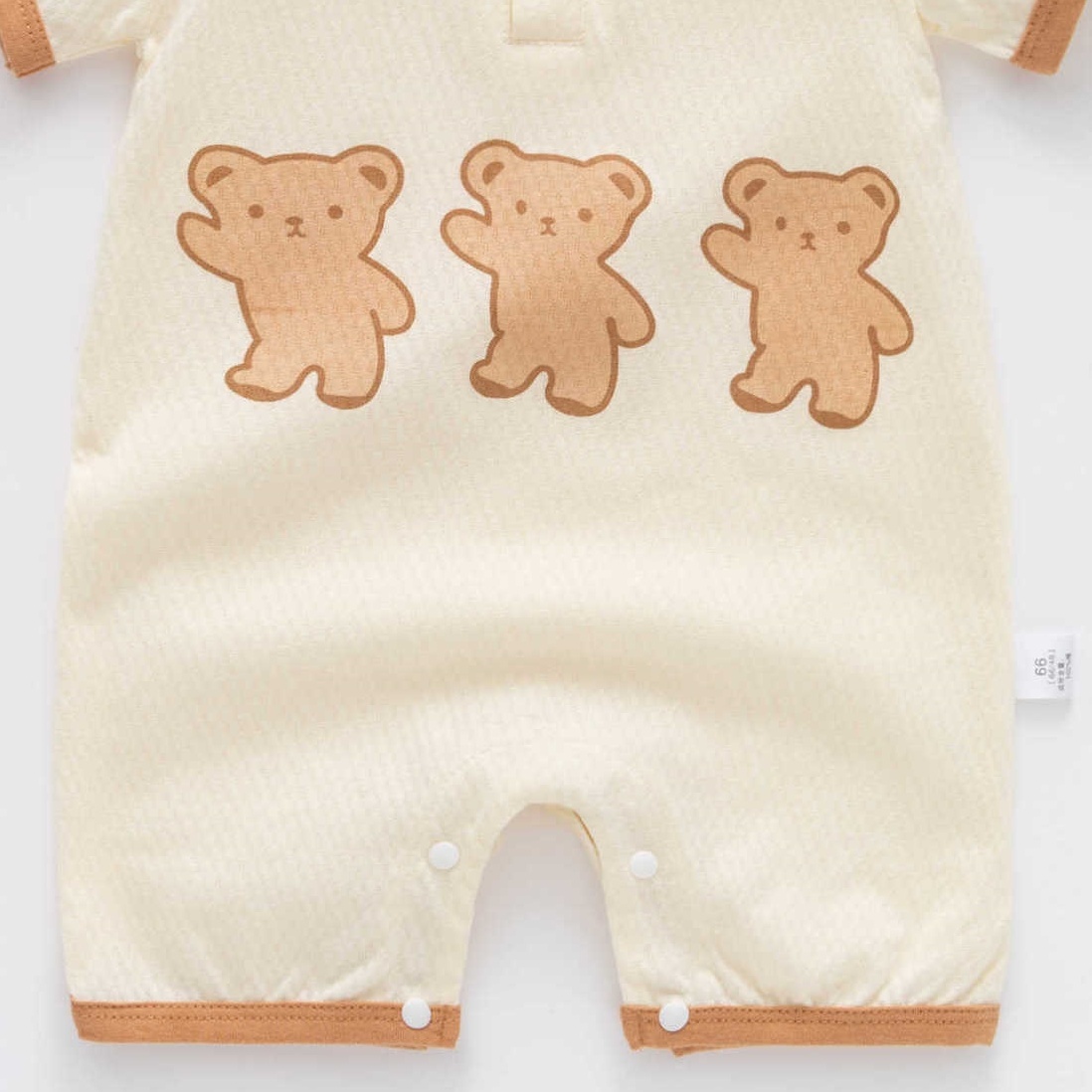 Baby Boy/Girl Bear Print Babysuit-kissminis