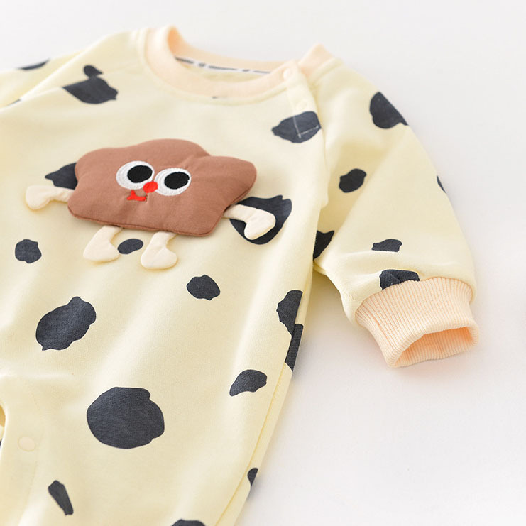 Baby Boy / Girl Printed Dot Pattern All Over Romper-kissminis
