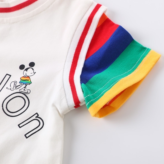 Baby Boy Sport Print Romper-kissminis