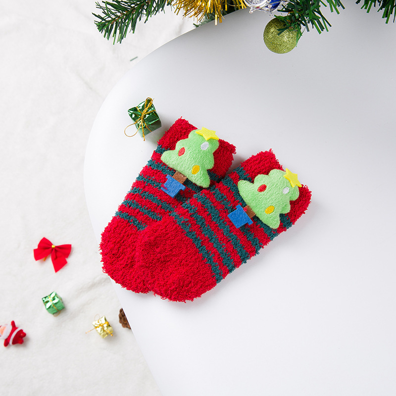 Baby Girl / Boy baby Christmas Stockings Cute gift socks-kissminis