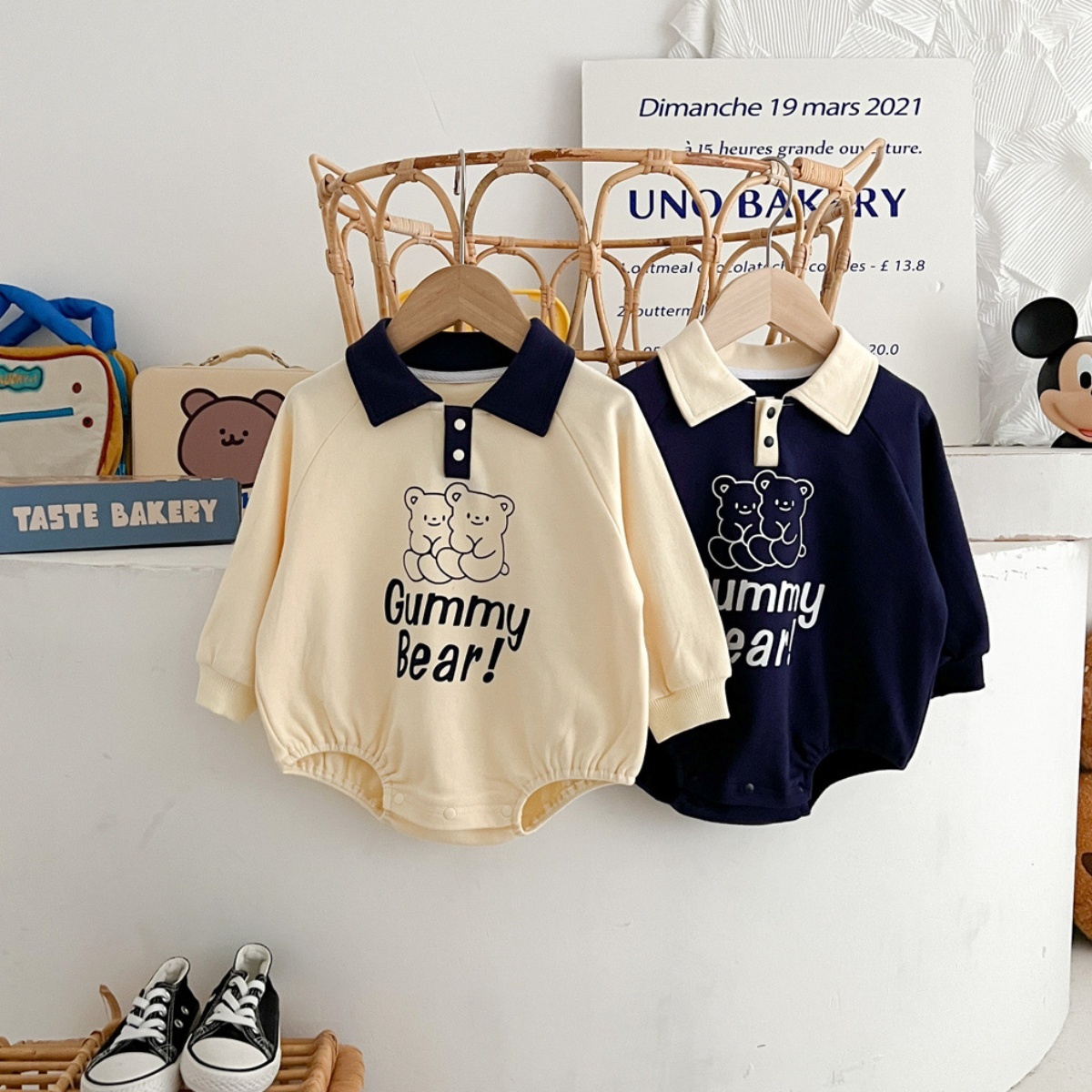 Baby Lapel ‘Gummy Bear’ Bodysuit-kissminis