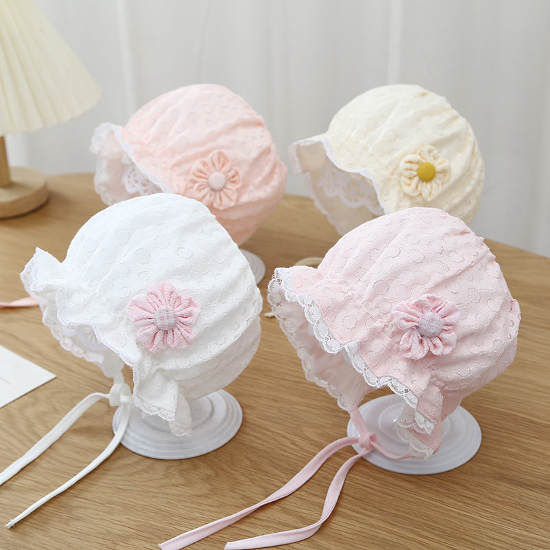 Baby Toddler Lace Border Hat-kissminis