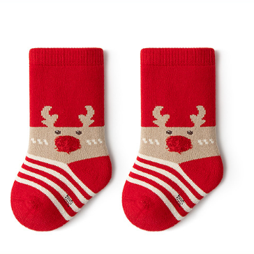 Baby Toddler Boy/Girl Christmas Style Cute Pattern Stocking-kissminis