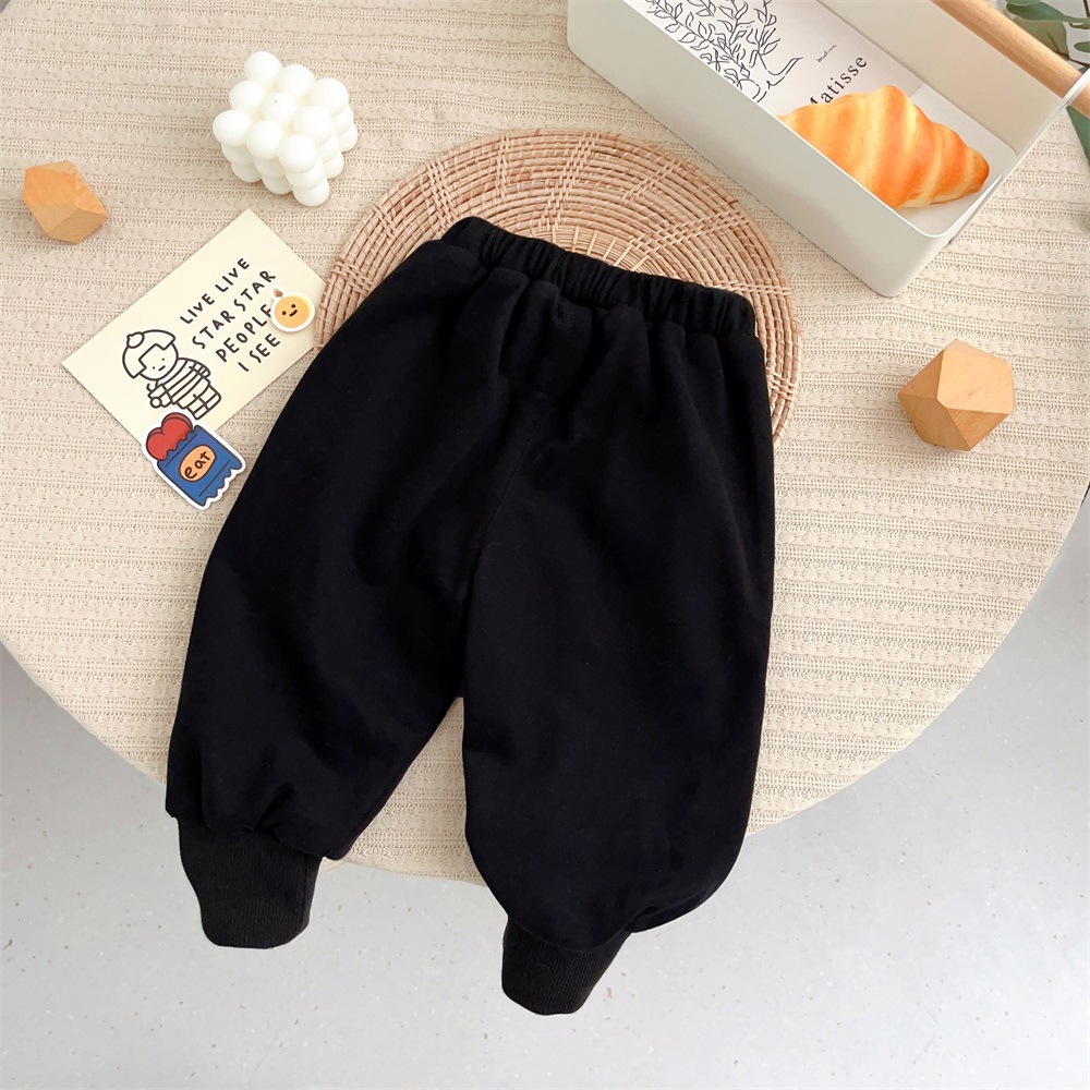 Baby Boy/Girl Panda Doll and Print Long Sleeve Sweatshirt with Pants Set-kissminis