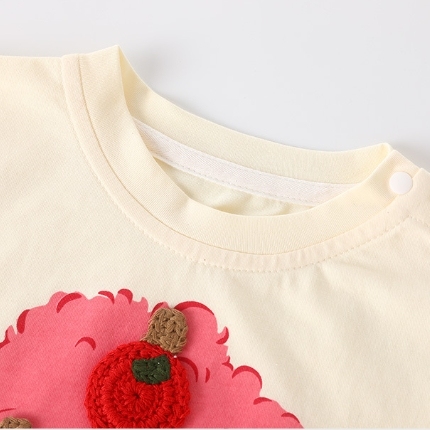 2pcs Baby Boy/Girl Pink Tree Print T-shirt with Pant Set-kissminis