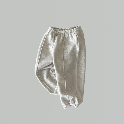 Baby Boy/Girl Solid Color Casual Elasticized Joggers Pants