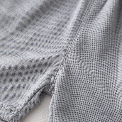 Polo Short Sleeve Shirt and Two-piece Shorts Sets