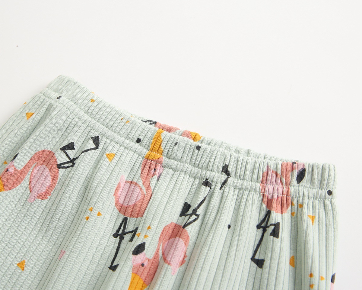 2pcs Baby Boy/Girl Cute Cartoon Pattern Long Sleeve Sweatshirt and Pants Set-kissminis
