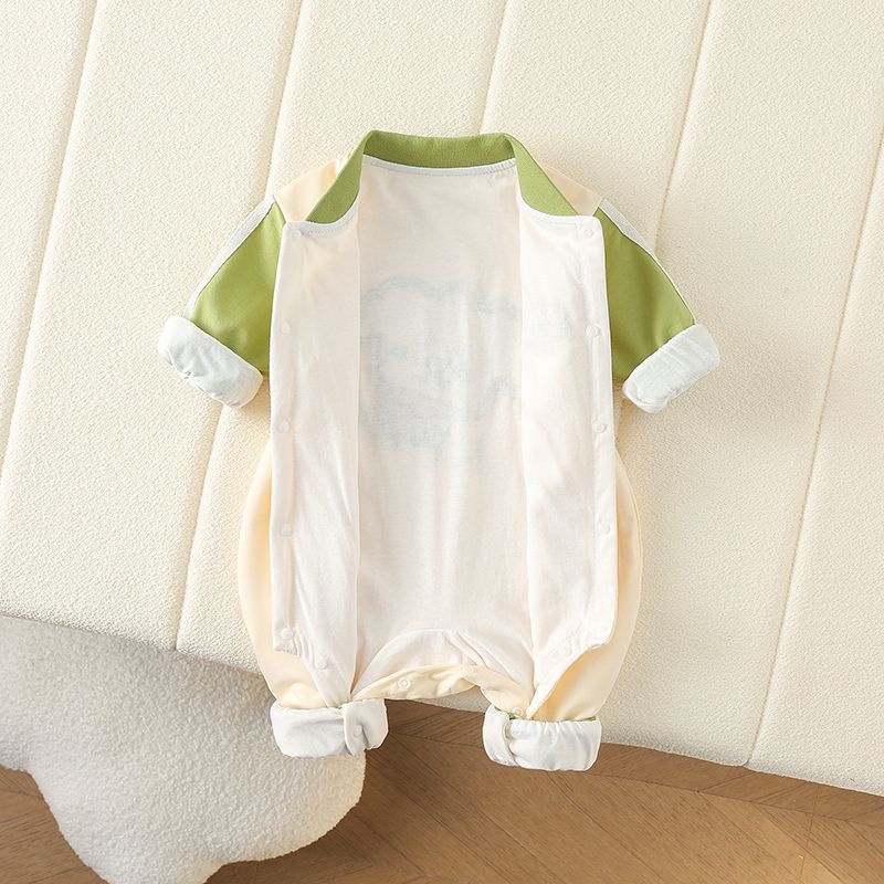 Baby Unisex Teddy Lined Long Sleeve Romper