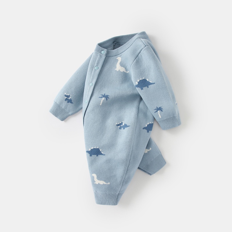 Baby Boy Casual Long Sleeve Romper