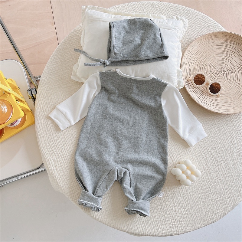 Baby Boy Casual Long Sleeve Romper