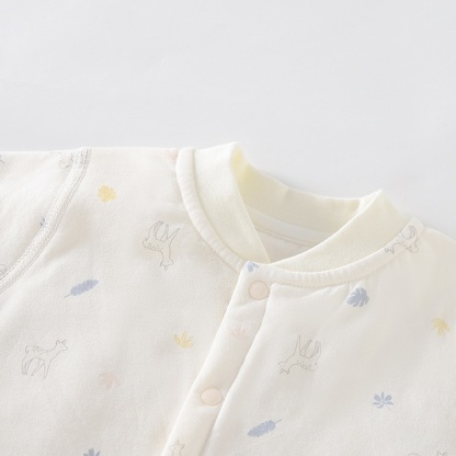 Baby Unisex Cartoon Padded Romper