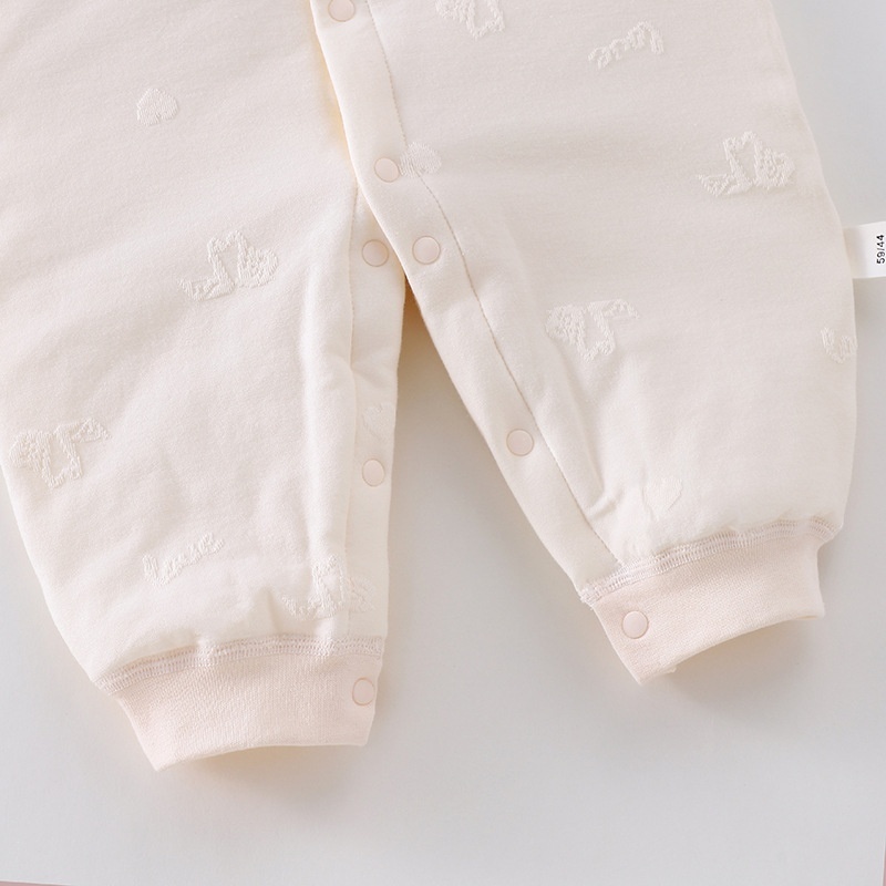 Swan Bear Padded Baby Romper Outfit