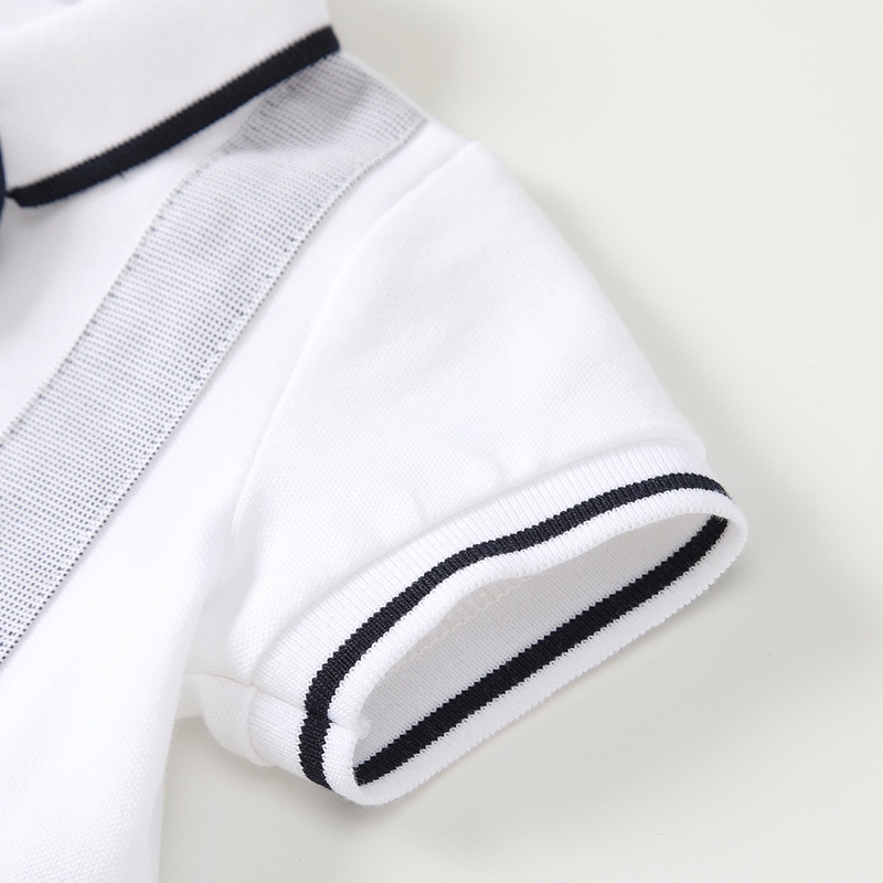 Baby Boy Formal Short Sleeve Bodysuit Romper
