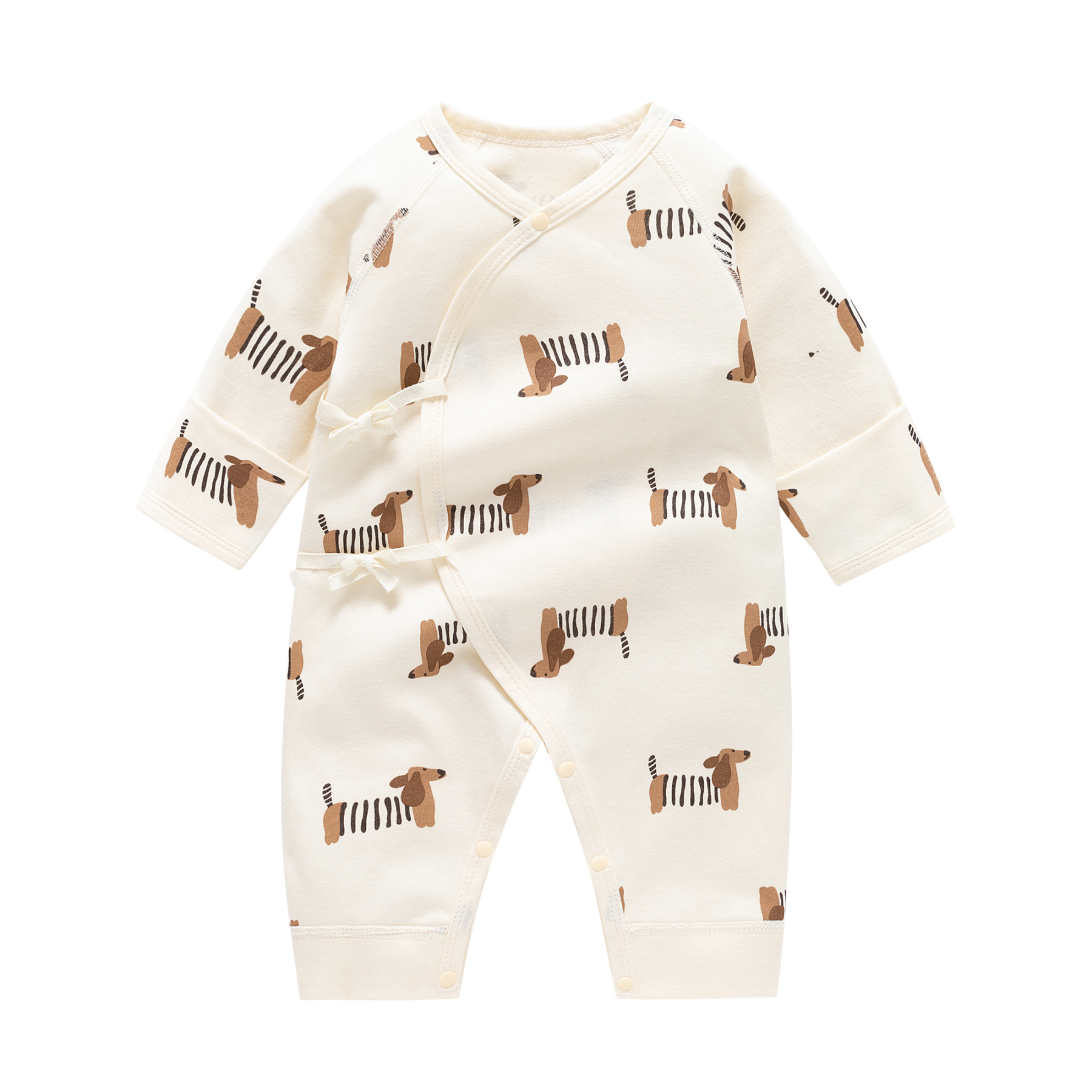 Newborn Baby Puppy Strappy Romper