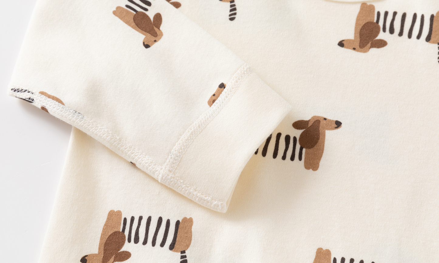 Baby Cute Puppy Bodysuit