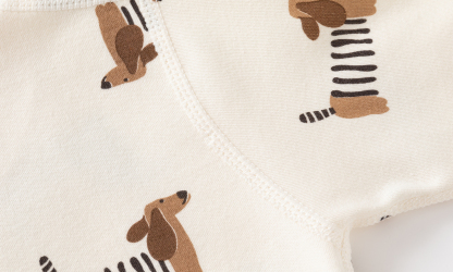 Baby Cute Puppy Romper