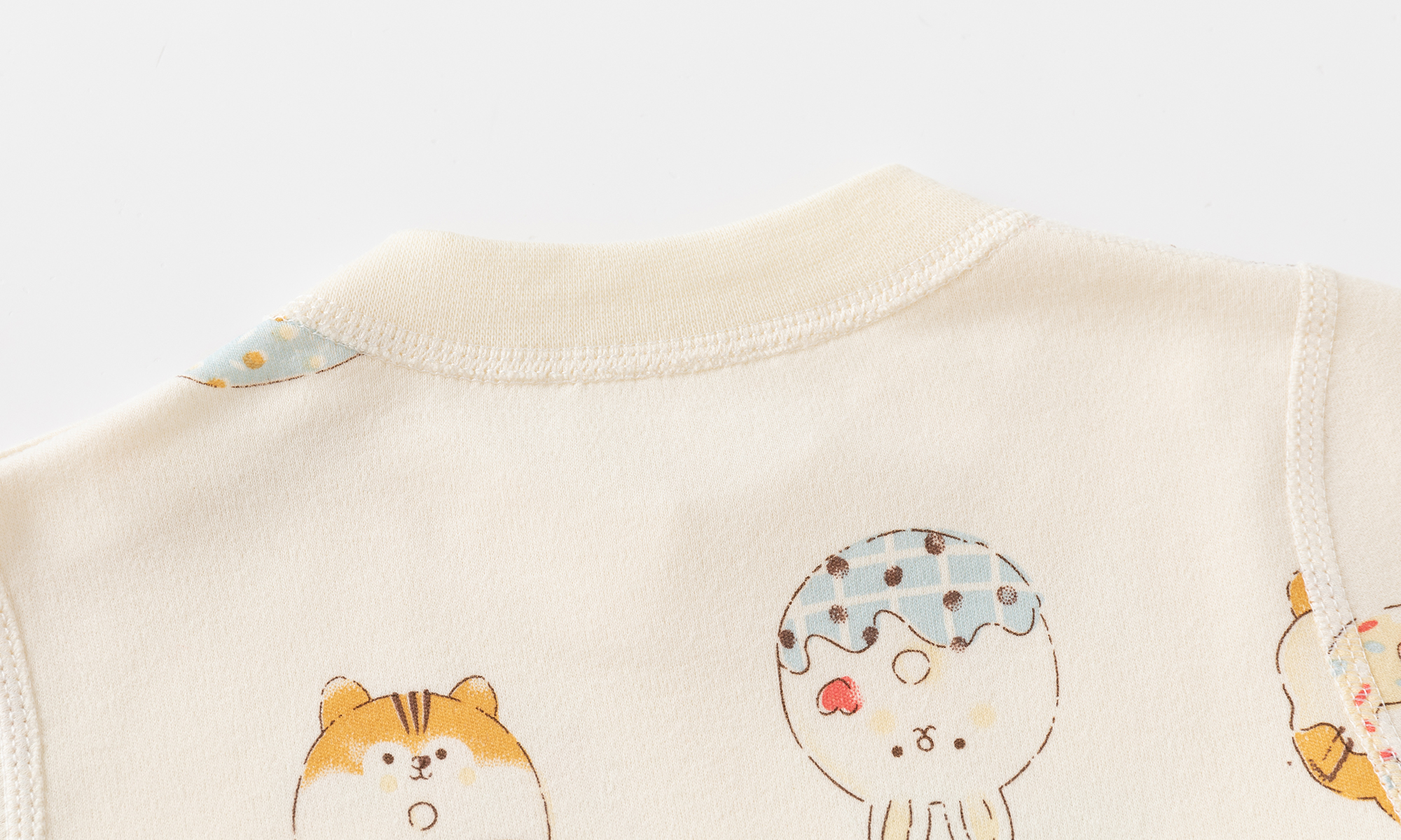 Baby Cute Animals Shoulder Split Romper