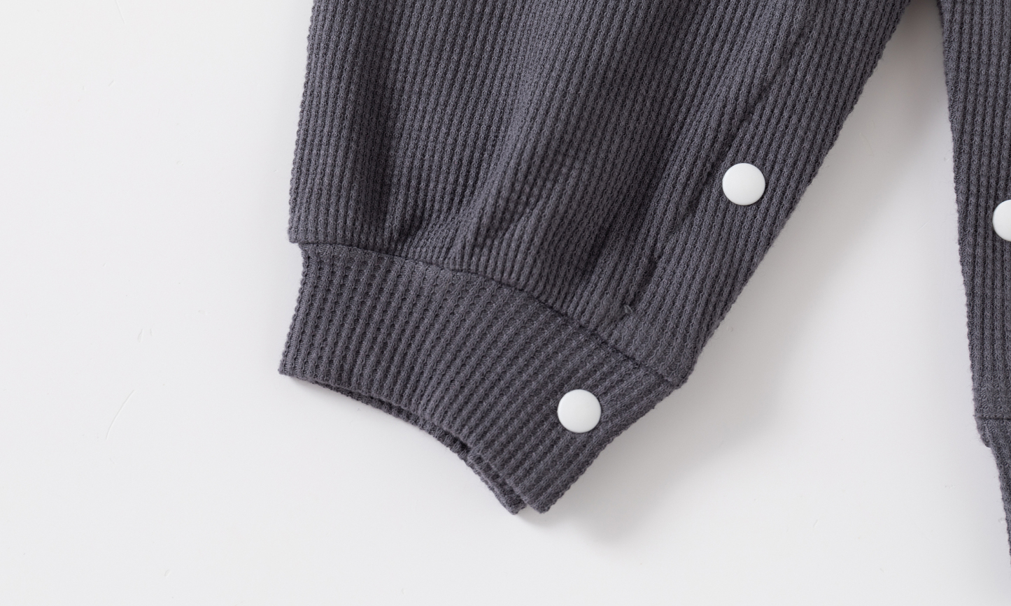 Baby Waffle Pocket Romper