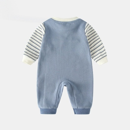 Baby Bear Faux Two-Piece Romper
