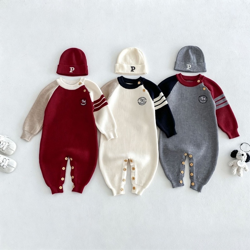 Baby Dachshund Sweater Set with Hat