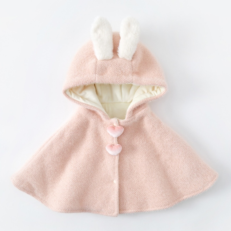 Baby Girl Bunny Cute Love Shawl Cape Top