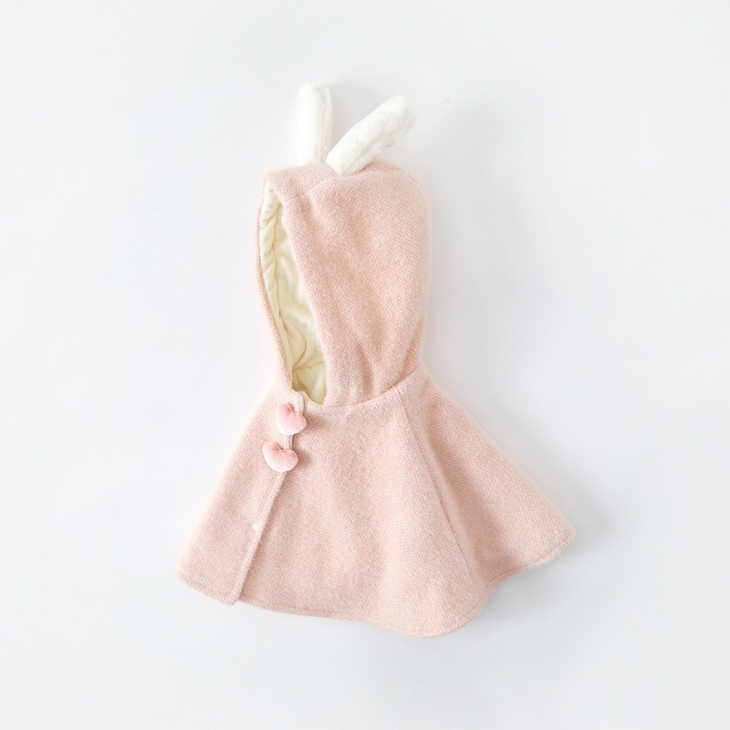Baby Girl Bunny Cute Love Shawl Cape Top