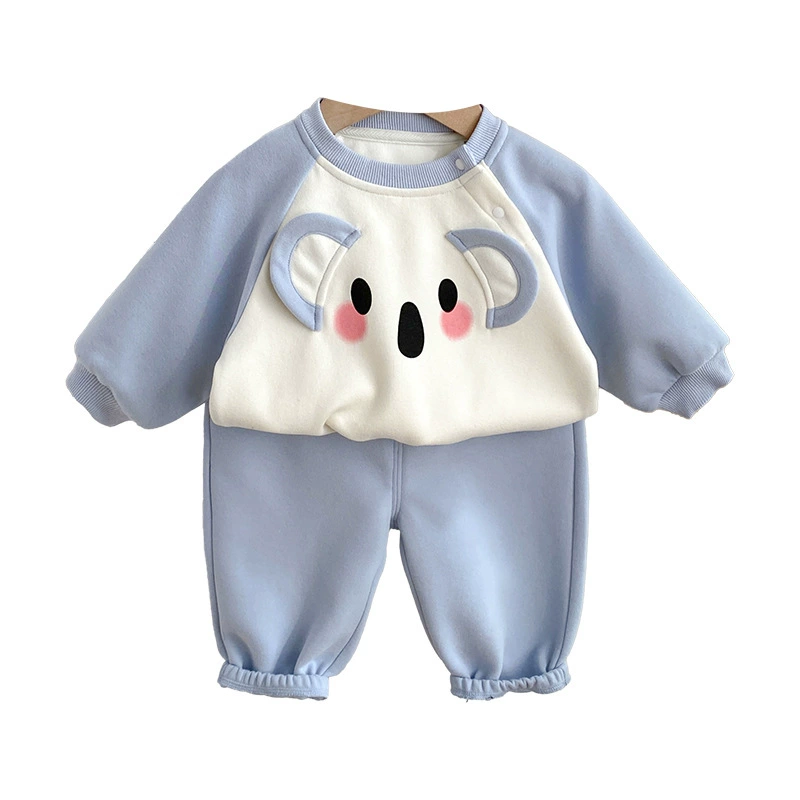2pcs Koala  Sweatshirt and Pants Toddlers Sets