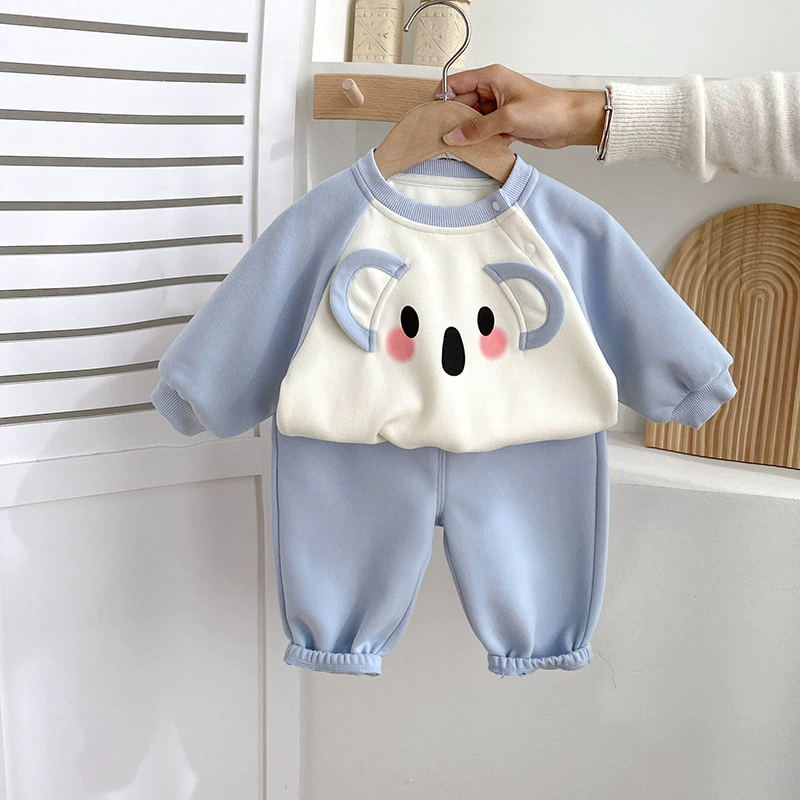 2pcs Koala  Sweatshirt and Pants Toddlers Sets